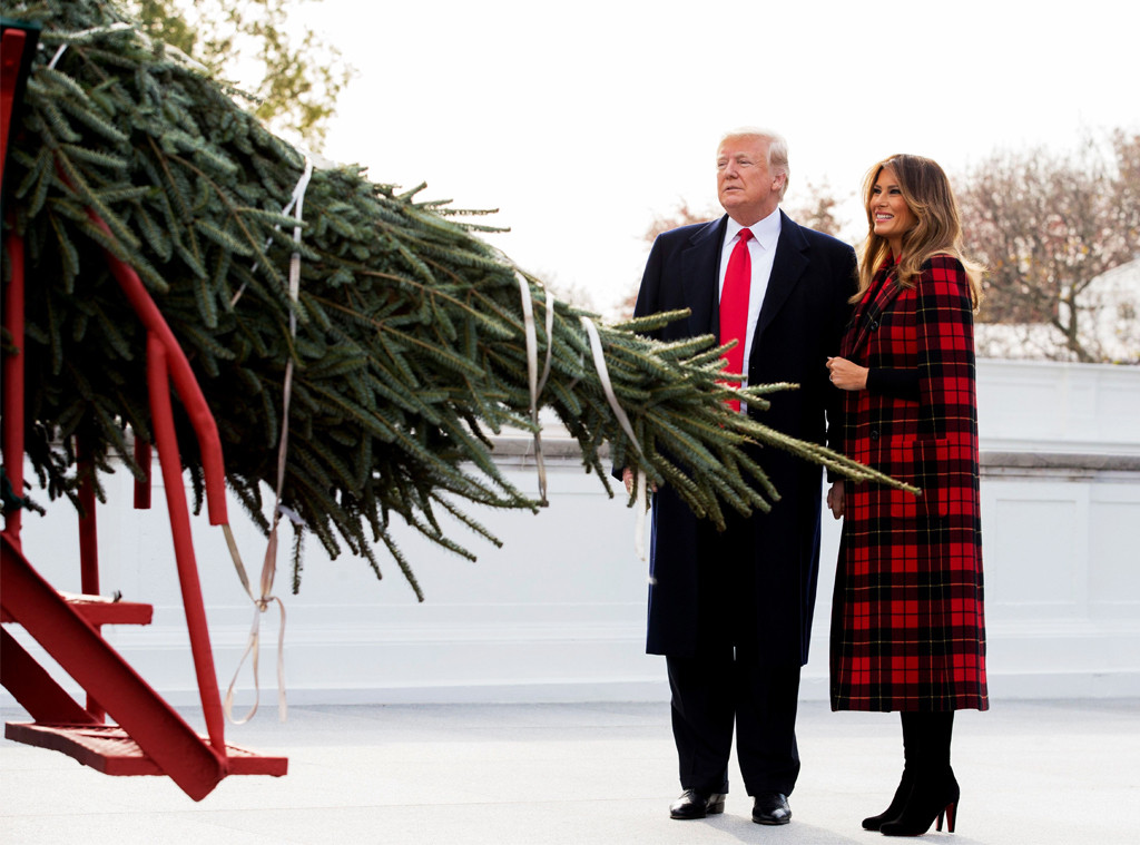 Melania Trump Unveils The White House S 2018 Christmas Decorations E Online